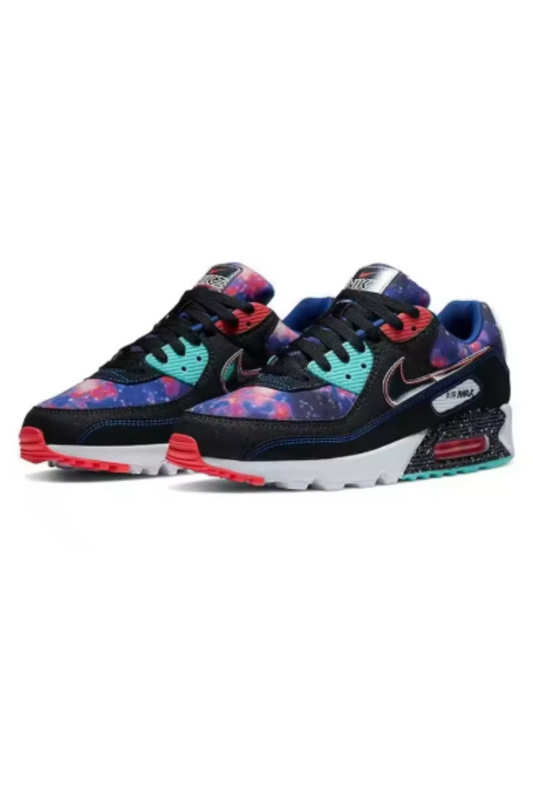 Nike Air Max 90 Women and Men Cushioning Breathable Retro Waffle Shoes
