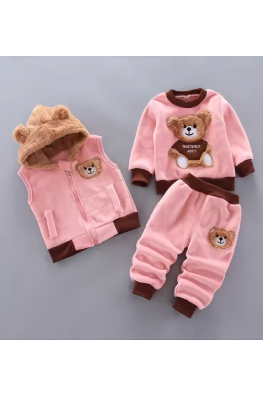 Baby Boys And Girls Clothing Set Tops Pants 3PCS Outfits Kids
