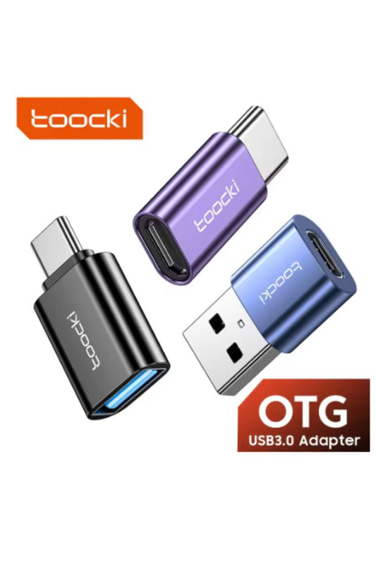 Toocki OTG USB 3.0 To Type C Adapter Micro To Type C Male To USB
